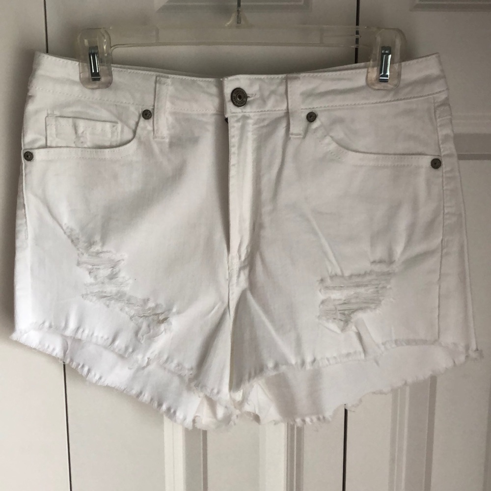 High rise shorts